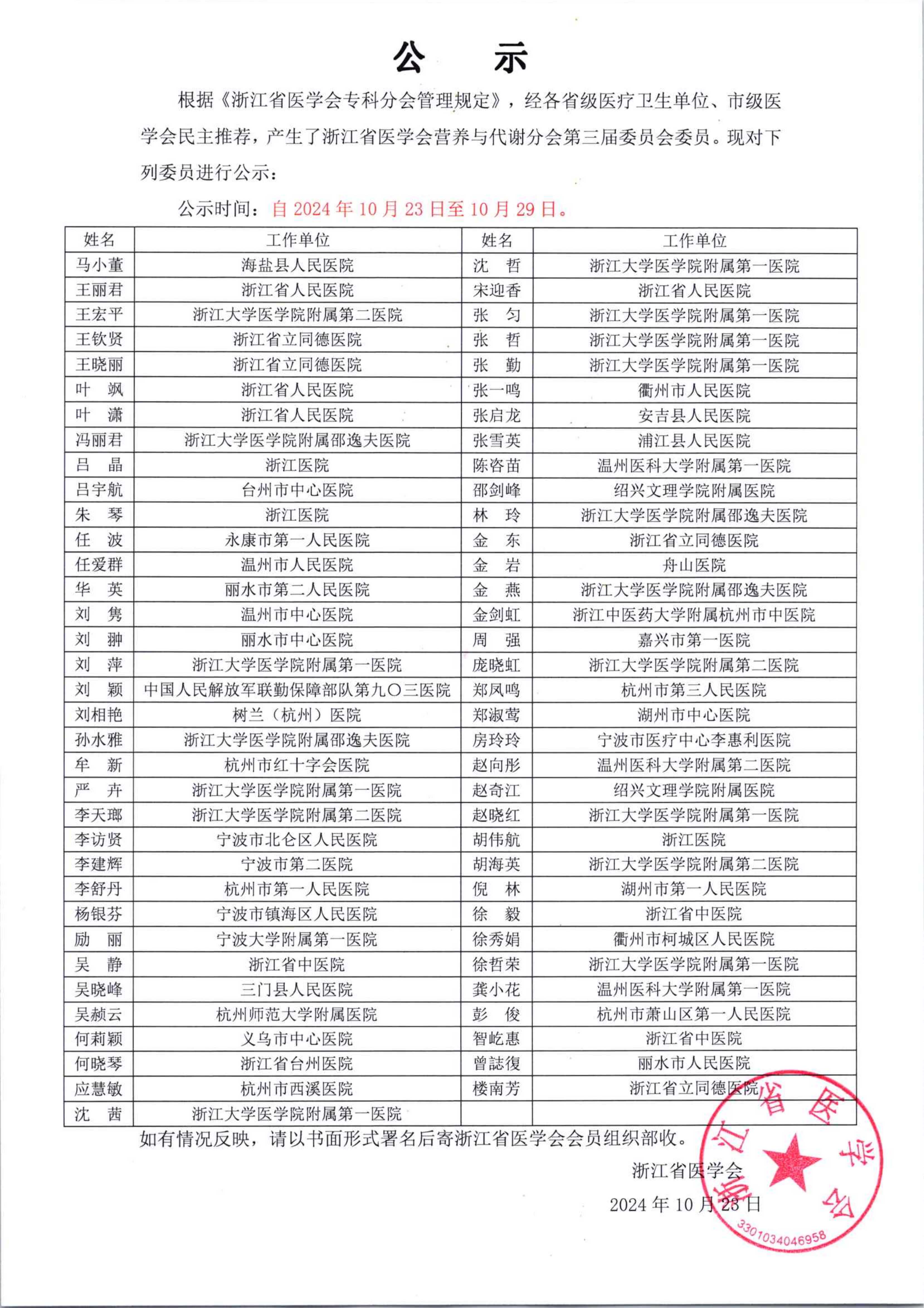 浙江省医学会营养与代谢分会第三届委员会委员名单公示_00.jpg