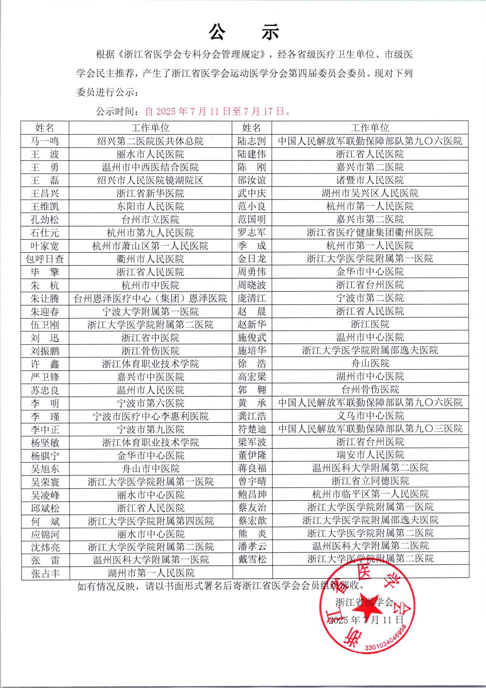 浙江省医学会运动医学分会第四届委员会委员名单公示_01.jpg