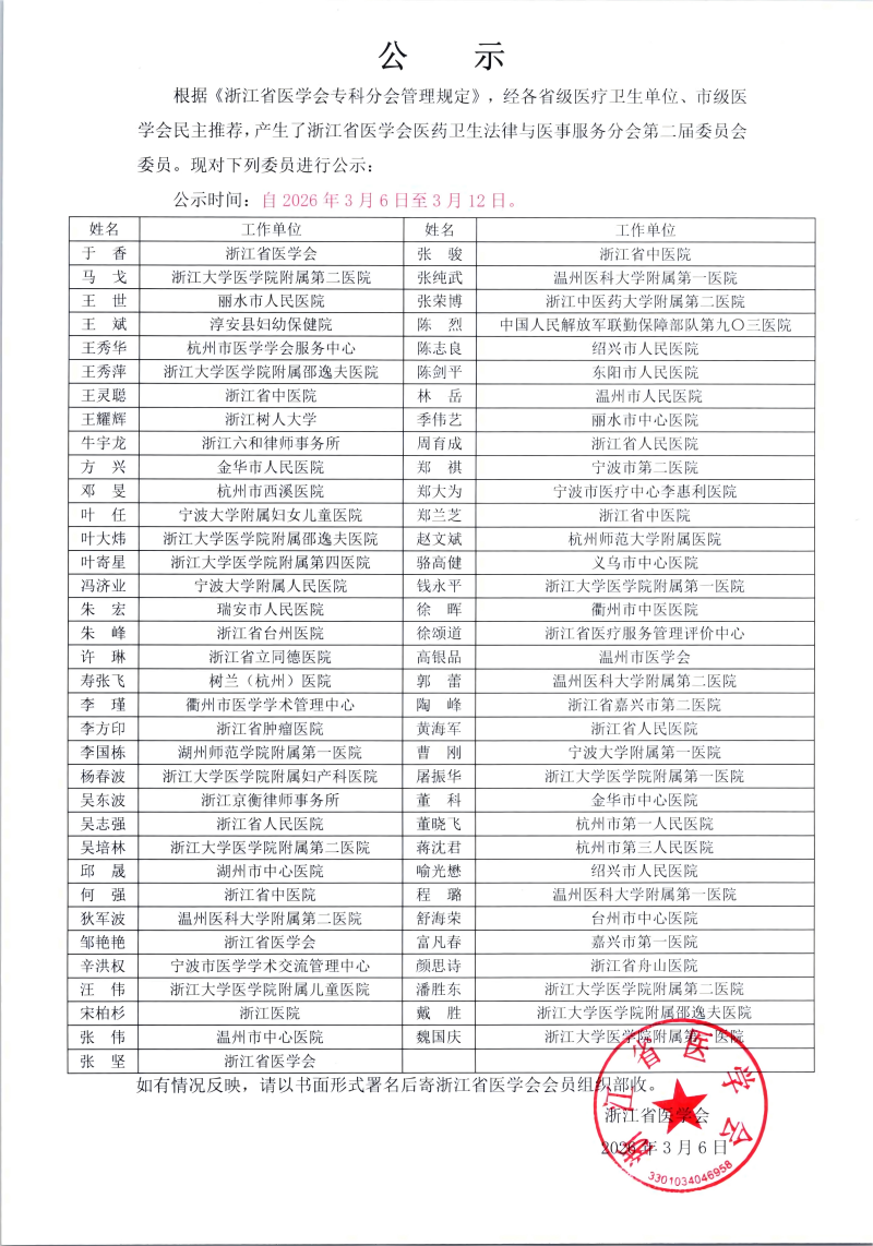 浙江省医学会医药卫生法律与医事服务分会第二届委员会委员名单公示_01(1)(1).png