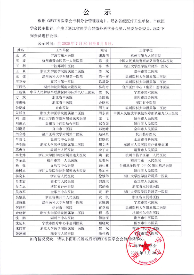 浙江省医学会显微外科学分会第八届委员会委员名单公示_01(1).png