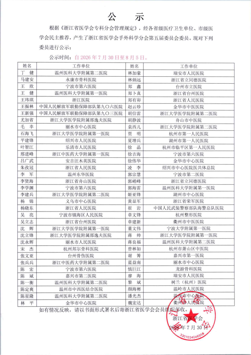 浙江省医学会手外科学分会第五届委员会委员名单公示._01(1).png